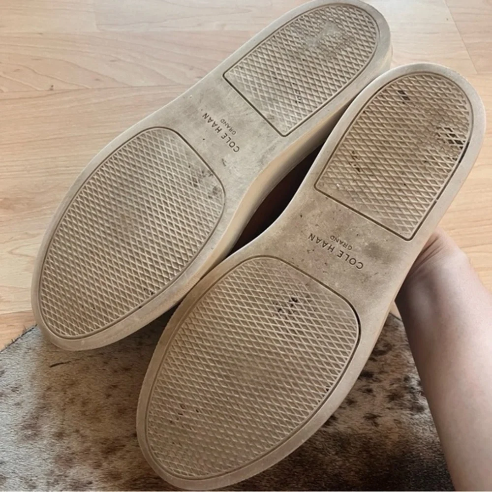 COLE‎ HAAN Brown Men's Grand Series Jensen Sneakers in British Tan Size 10.5